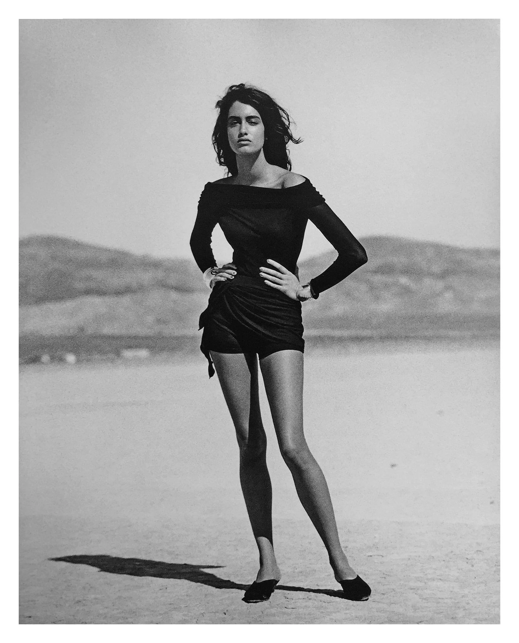 Yasmeen Ghauri, Mohave desert California 1995